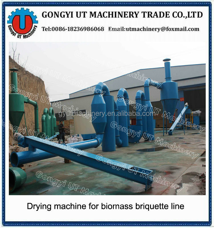 Длина 1000 мм Рисовая каша Сушильщик воздушного потока для эффективной сушки различных сырья