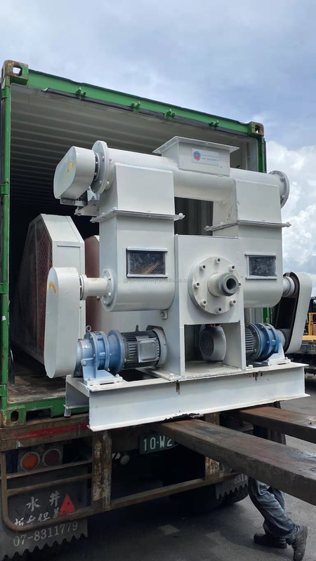 1750*1250*680 Пистоновый прессовый брикетный станок с деревянной пиломашиной с размером брикета 8-75 мм