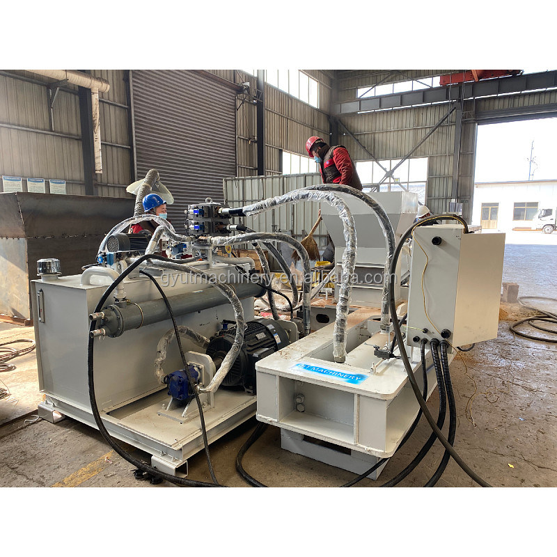 100-120 шт/ч Мощность гидравлическая пиломашина для производства кокосового торфа для продуктовых магазинов