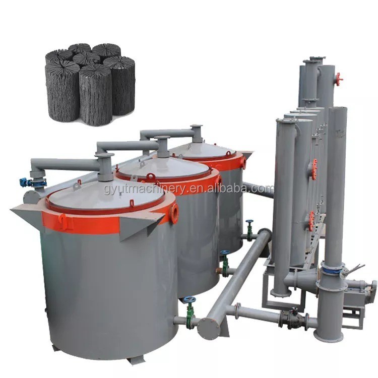 Печь для карбонизации древесных бревен с эффективным объемом 2,4CBM 30-50 кг дров за раз