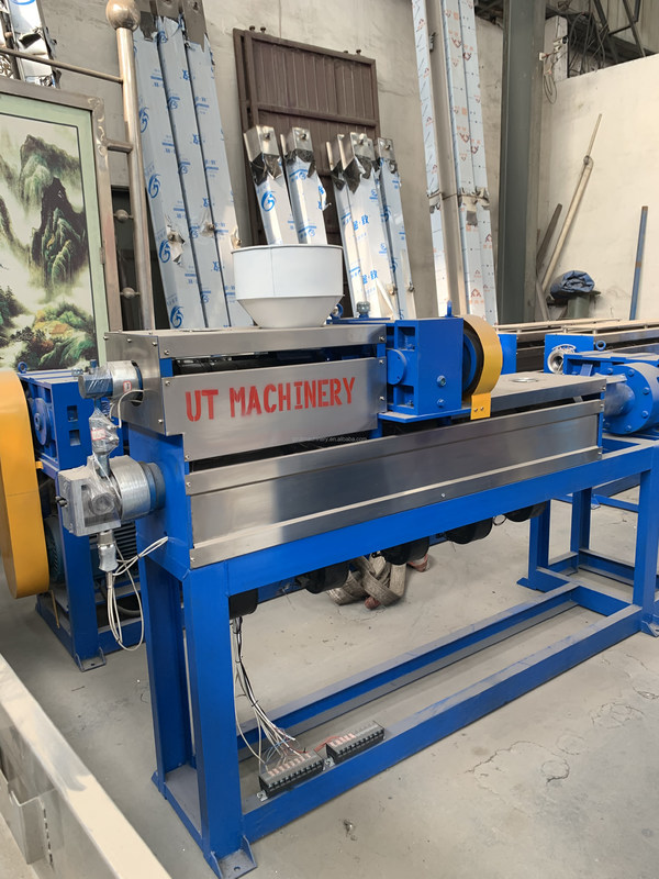 Электрические меднопроводные кабельные машины с одним винтом для производства кабелей из ПВХ