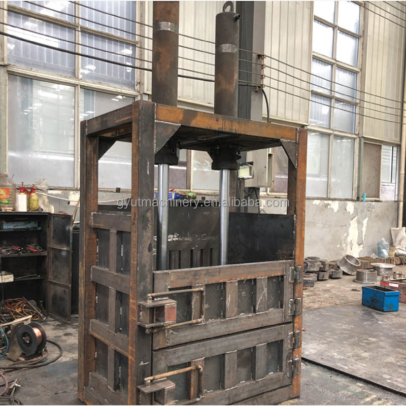 Стоящий мешок Тип упаковки Картон Компрессионная упаковочная машина для отходов бумаги Использованные ткани