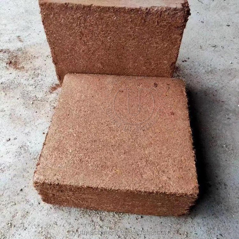120-150 блоков в час Гидравлическая машина для изготовления блоков из кокосового торфа для прессы блоков весом 5 кг