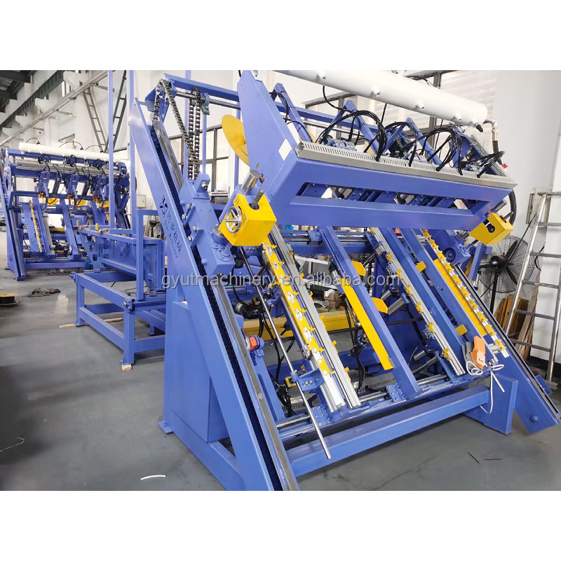 Гидравлическая линия по производству блоков деревянных поддонов для переработки пиломатериалов и деревянных лопастей