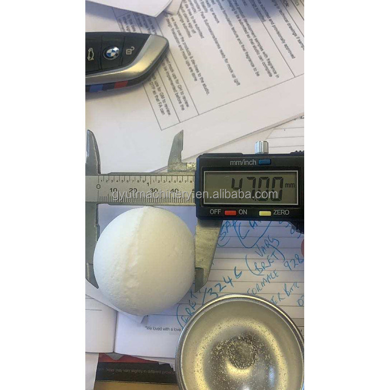 Производитель гидравлической ванной бомбы для прессы шариков для прессора соляных шариков для мыльной машины для ванны