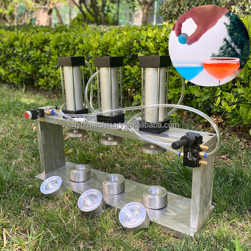 Ручная коктейль напиток бомба шарик пресс Формирующая машина для изготовления продвинутого дизайна бар