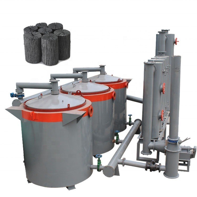 2023 Многофункциональная подъемная печь биокарбонизации для бамбука и кокосовой коры