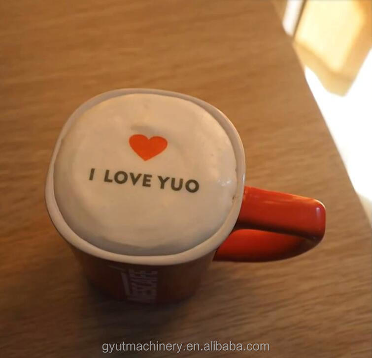 3D-принтер для пищевых пирогов и кофе с регулируемой высотой печатной головкой HP 803 и бесплатным пищевым чернилом