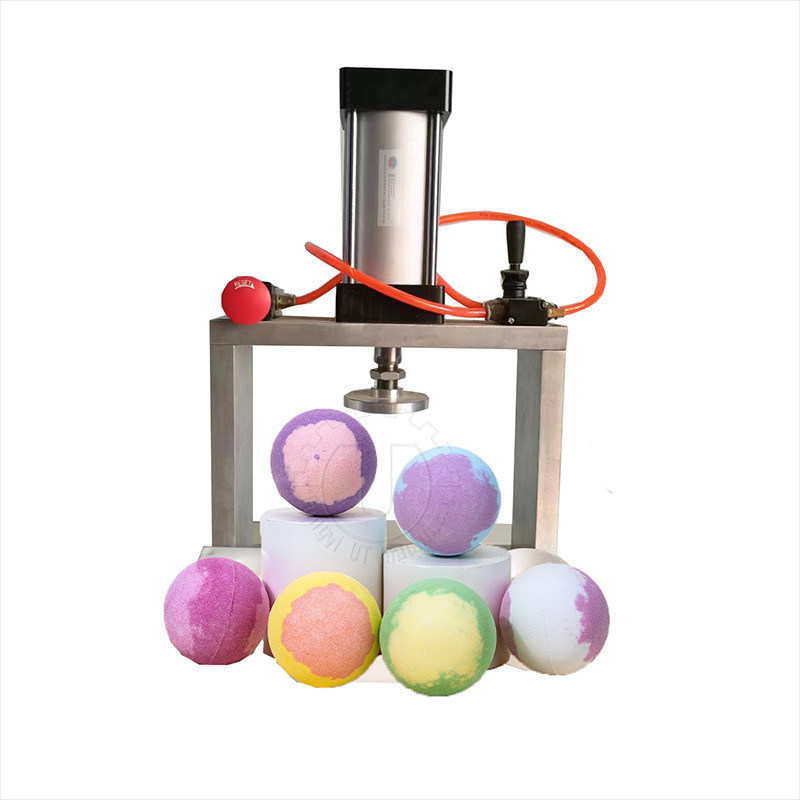 Душевая паровая шампуньная барная пресс-машина Пневматическая ванная бомба для малого производства