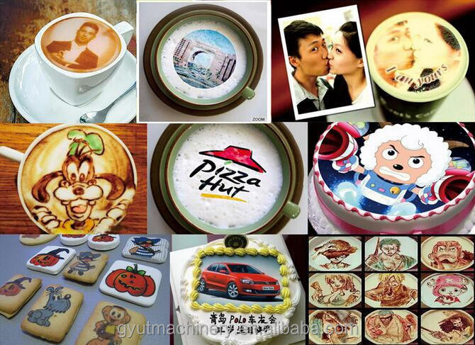 USB2.0 высокоскоростное соединение съедобный чернил кофе принтер для Selfie Latte Art печати