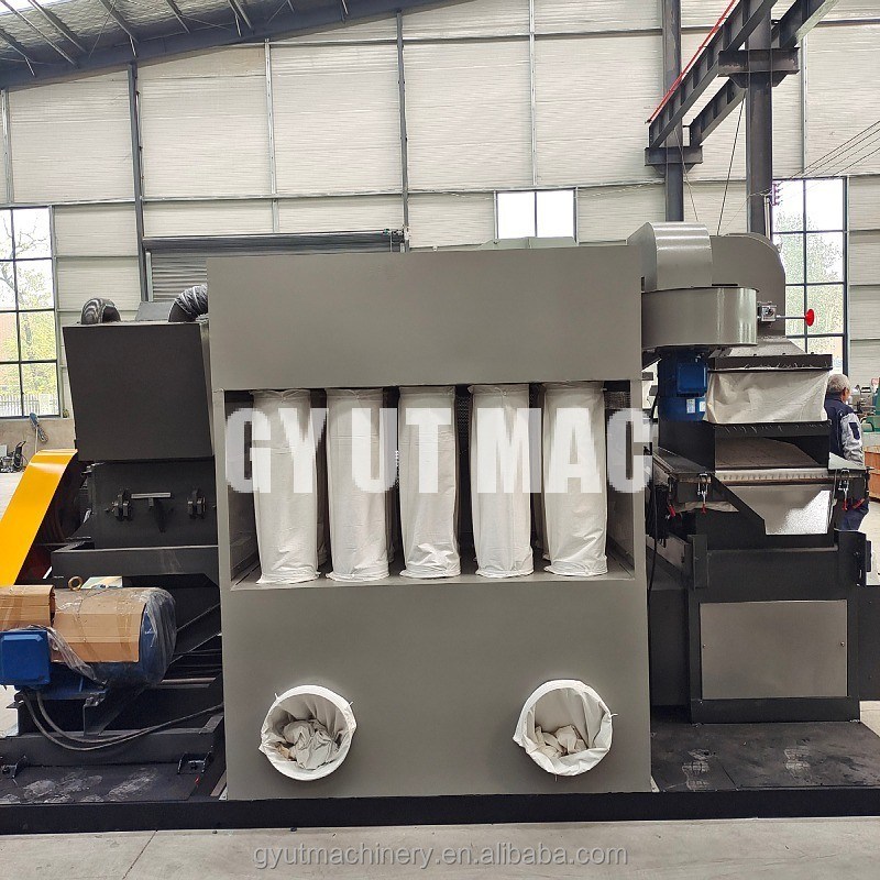 Стройка кабеля дробилка медной проволоки гранулятор сепаратор перерабатывающей машины линии для 2000L / h