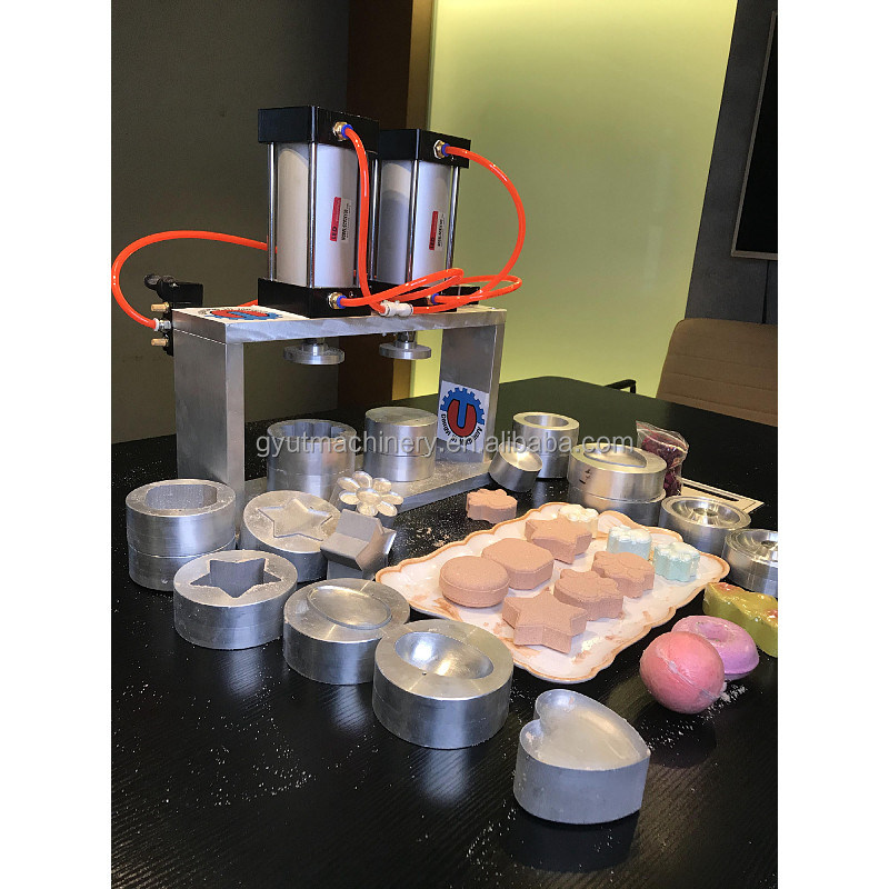 Профессиональная промышленная машина для изготовления малых двухпоршневых ванных бомб для быстрого производства