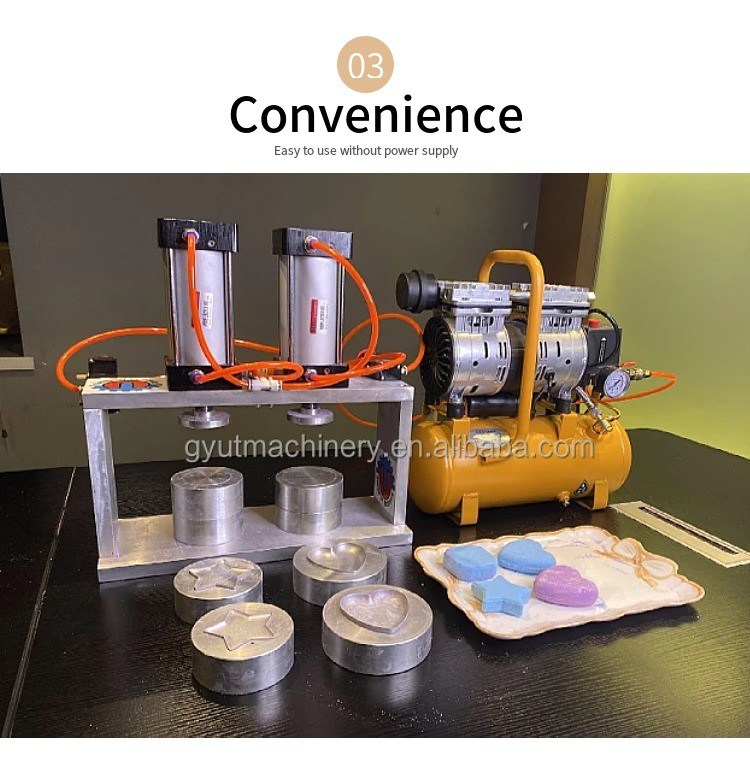 Шампунь-бар-машина высокой мощности ручной бани бомбы мяч Fizzy пресс машина