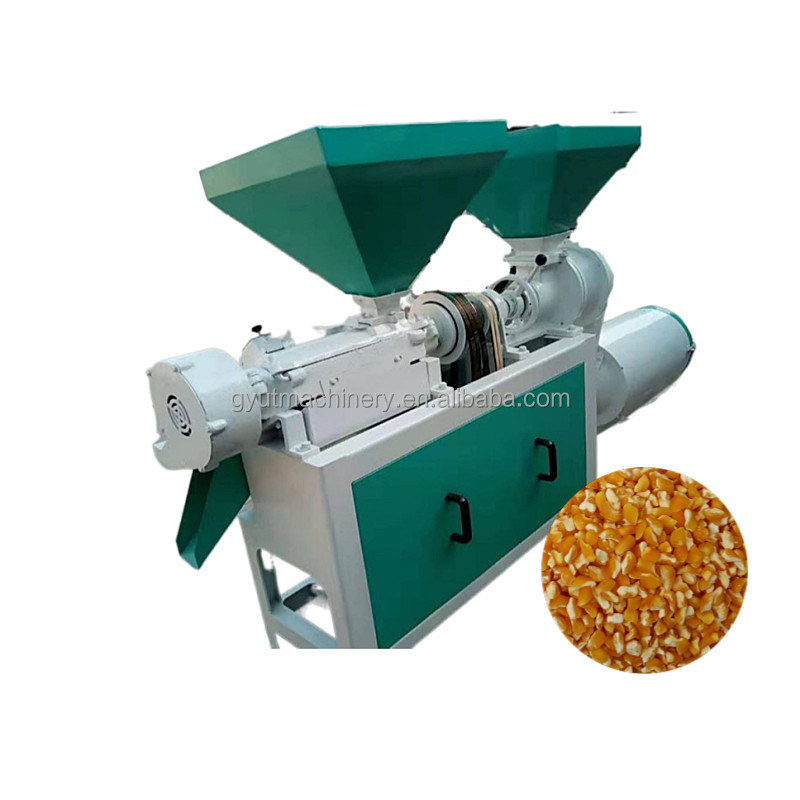 Машина для производства хороших кукурузных зерен Маленькая кукурузная фрезерная машина для легкой эксплуатации