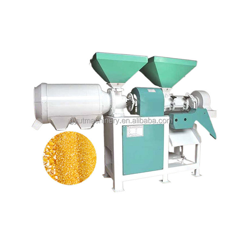 Машина для производства хороших кукурузных зерен Маленькая кукурузная фрезерная машина для легкой эксплуатации