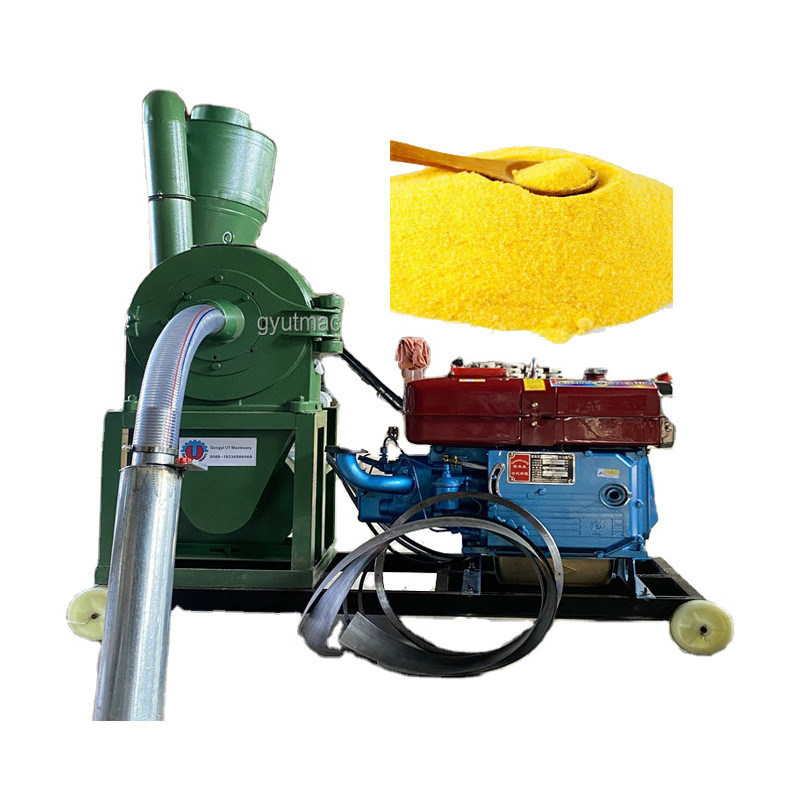 280 мм Диаметр ротора Животные пищевые мельницы для мелкого измельчения и 500 кг / час производства