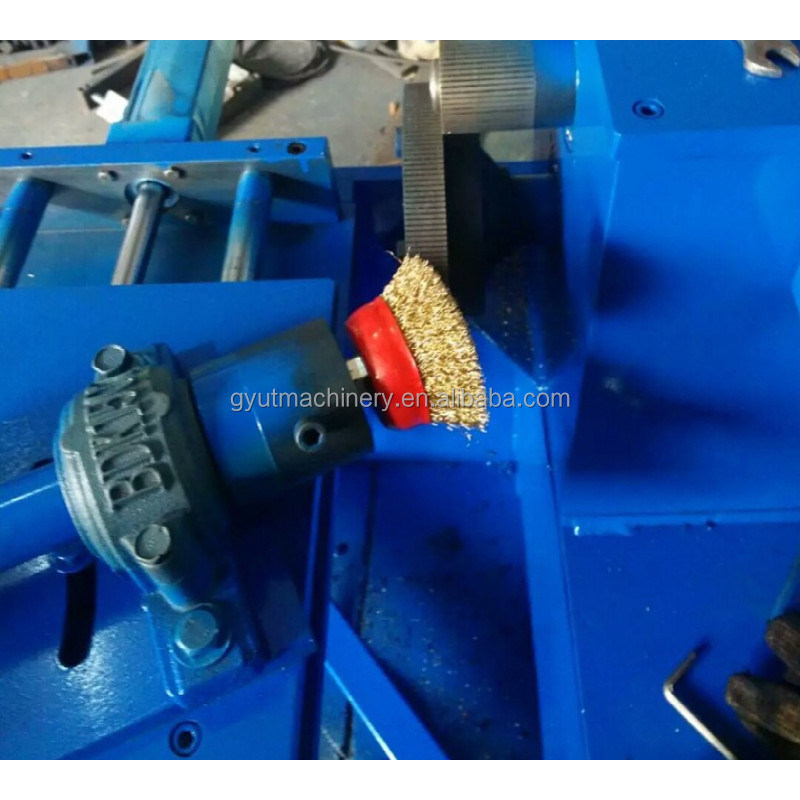 Машина для изготовления щетки из стальной проволоки для удаления ржавчины ПЛК управление 450 мм скрученное проволочное колесо