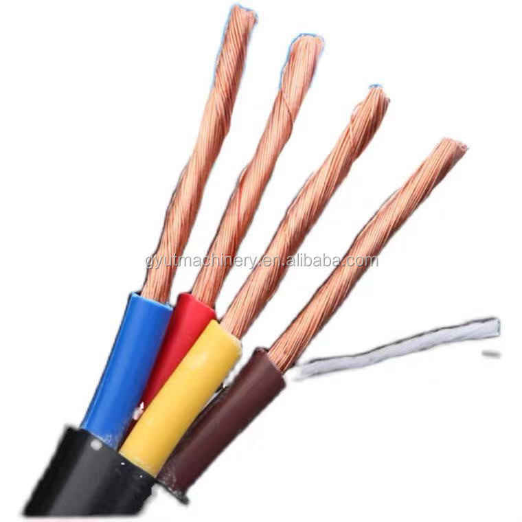 125 kg/H-800 kg/H Max Output Высокоскоростная экструдерная пластиковая машина для бытовых кабелей