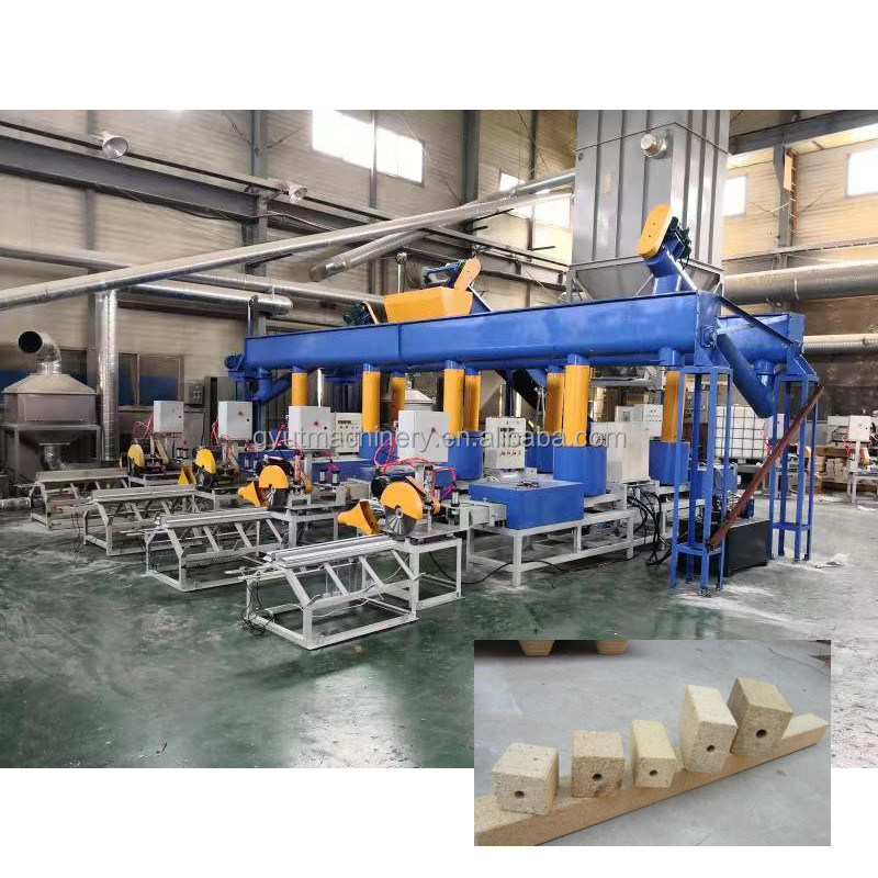 15 кВт мощность Европейская деревянная палетная машина для изготовления блоков для пиломатериалов и деревянных лопаток