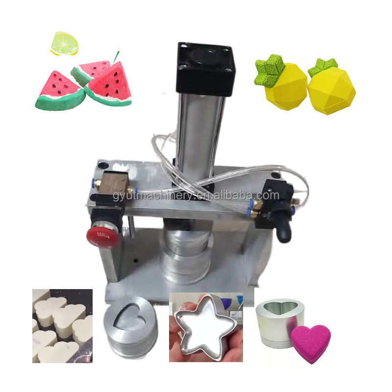 Простая в эксплуатации 2 формы Маленькие ванные бомбы Прессовая машина для изготовления косметического порошка