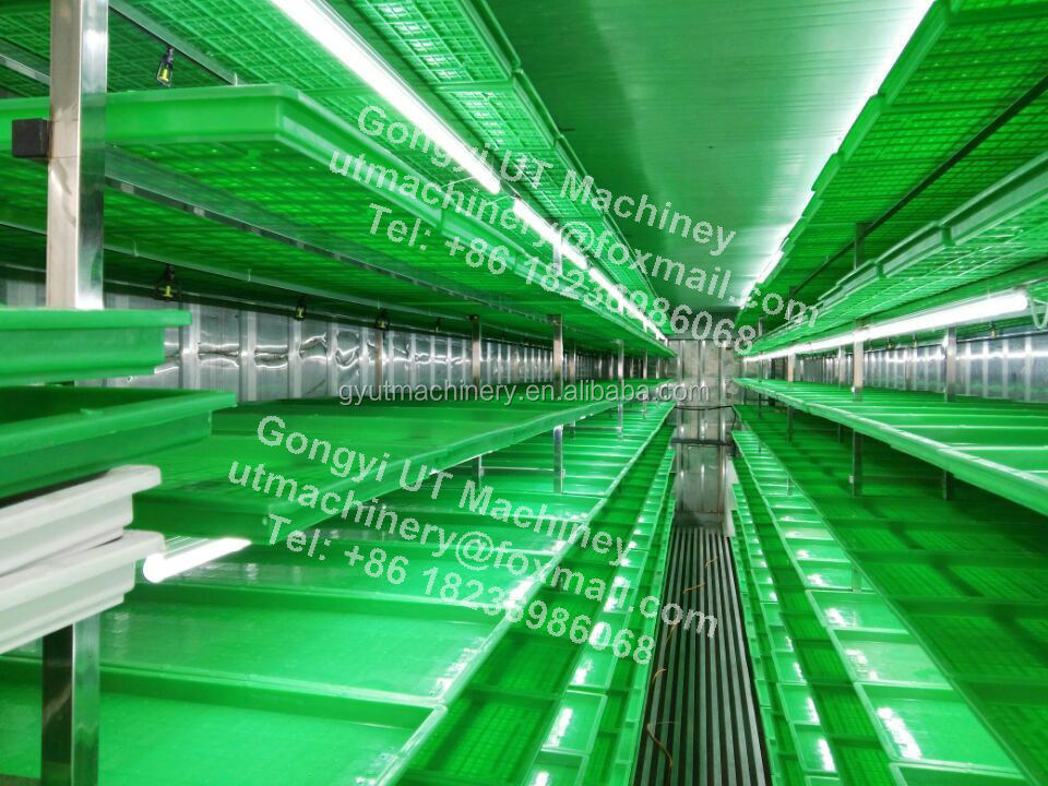 Контейнерный тип Машина для прорастания пшеничных семян и ячменной травы для производственного завода