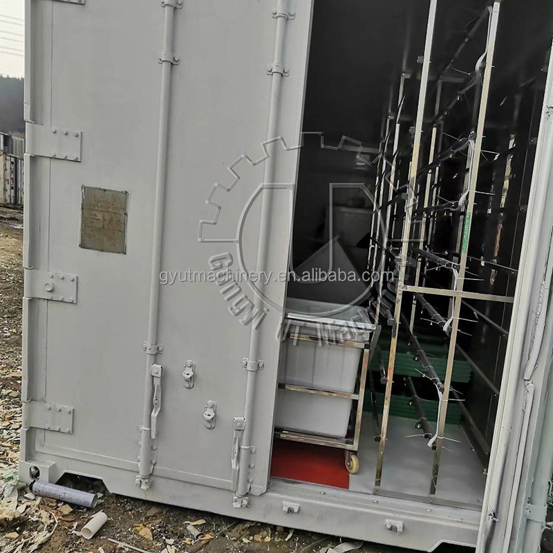 64pcx Sprout Box Commercial 40 HQ Контейнер гидропонной кормовой системы для выращивания фермы